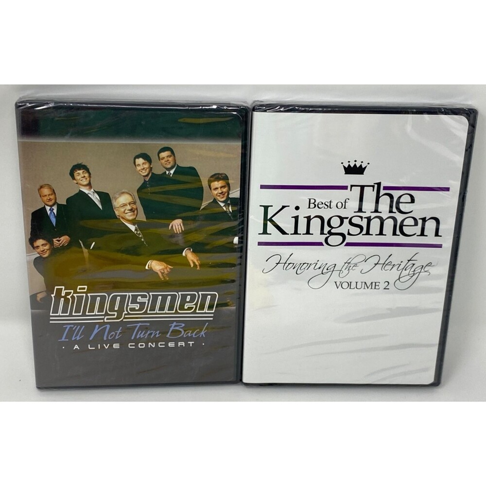 The Kingsmen I'll Not Turn Back,LIve+Best of Honoring the Heritage Vol 2 DVD NEW